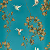 Harlequin Amazilia Teal/Gold Wallpaper