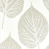 Harlequin Leaf Chalk/Silver Wallpaper