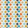 Scion Taimi Sulphur/Tangerine/Kingfisher Fabric