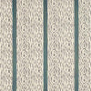 Zoffany Lennox Stripe Silver/Poison Fabric