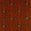 Zoffany Deco Deer Velvet Sahara Fabric