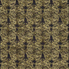 Zoffany Tespi Carbon/Old Gold Fabric