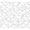 York Triangulation Peel And Stick Black/White Wallpaper