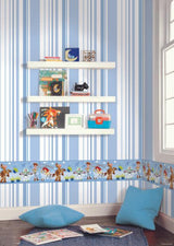 York Wallcoverings Disney & Pixar Toy Story 4 Blue Wallpaper