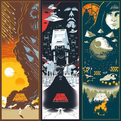 York Wallcoverings Star Wars: Celebrating The Saga Black & Green Wallpaper