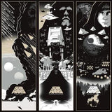 York Wallcoverings Star Wars: Celebrating The Saga Black & White Wallpaper