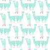 York Alpaca Pack Teal Wallpaper
