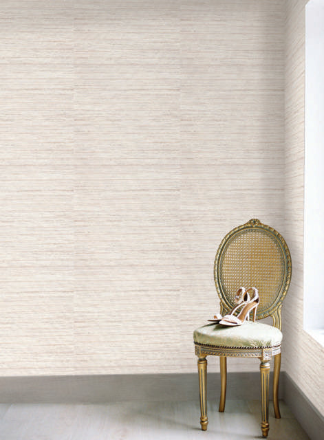 Antonina Vella Ragtime Silk White/Off Whites Wallpaper