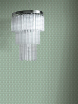Antonina Vella Club Diamond Greens Wallpaper
