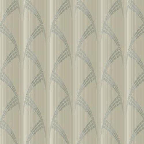 Antonina Vella Metropolis Beige Wallpaper