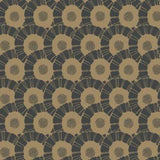 Antonina Vella Coco Bloom Black Wallpaper