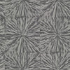 Antonina Vella Squareburst Charcoal Wallpaper