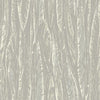 Antonina Vella Native Leaves Gray Wallpaper