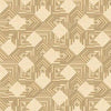 Antonina Vella Navajo Cream/White/Gold Brass Wallpaper