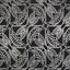 Antonina Vella Cartouche Black & Silver Wallpaper