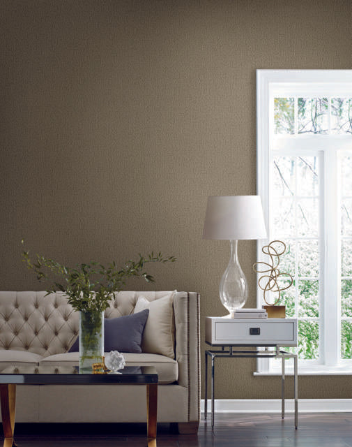 Antonina Vella Stretched Hexagons Burnished Copper Wallpaper