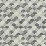 Antonina Vella Mermaid Scales Black & White Wallpaper