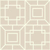 Ashford House Theorem White/Gray Wallpaper