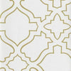 Ronald Redding Designs Arabesque White Wallpaper