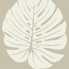Aviva Stanoff Bali Leaf Tan Wallpaper