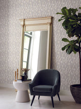 Candice Olson Stained Glass Grey Wallpaper