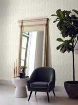 Candice Olson Stained Glass Beige Wallpaper