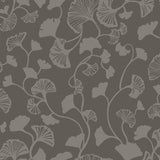 Candice Olson Gingko Trail Black Wallpaper