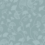 Candice Olson Gingko Trail Blue Wallpaper