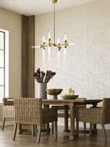 Candice Olson Sand Crest Tan Wallpaper