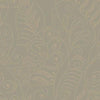 Candice Olson Modern Fern Antique Gold On Taupe Wallpaper