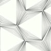 Candice Olson Honeycomb Dark Grey Wallpaper