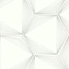 Candice Olson Honeycomb Light Grey Wallpaper