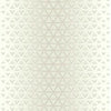 Candice Olson Rhythmic White/Cream Wallpaper