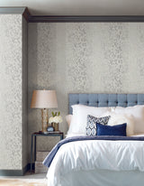 Candice Olson Gilded Confetti Silver/Gray Wallpaper