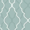 Candice Olson Double Damask Teal Wallpaper
