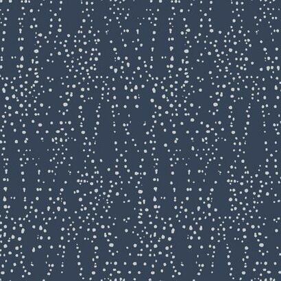 Candice Olson Star Struck Blue & Grey Wallpaper