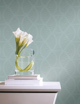 Candice Olson Opposites Attract Blue Wallpaper