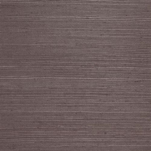 Candice Olson Plain Sisal Lavender Wallpaper
