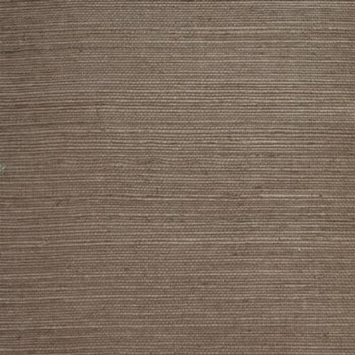 Candice Olson Plain Sisal Grasscloth Taupe Wallpaper