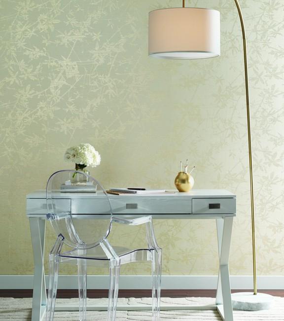 Candice Olson Sylvan Gold & Cream Wallpaper
