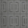 Candice Olson Quad Gray/Charcoal Wallpaper