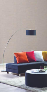 York Wallcoverings Ramie Weave Light Grey Wallpaper