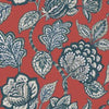 York Midsummer Jacobean Red/Blue Wallpaper