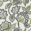 York Midsummer Jacobean Lime/Navy Wallpaper