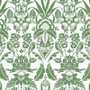 York Botanical Damask Green Wallpaper