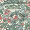 York Dynasty Floral Branch Green / Pink Wallpaper