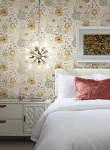 York Spontaneity Metallic Wallpaper
