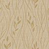 York Designer Series Leaf Silhouette Beige Wallpaper