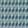 York Paragon Geometric Blue Wallpaper