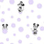 York Wallcoverings Disney Minnie Mouse Dots Purple Wallpaper